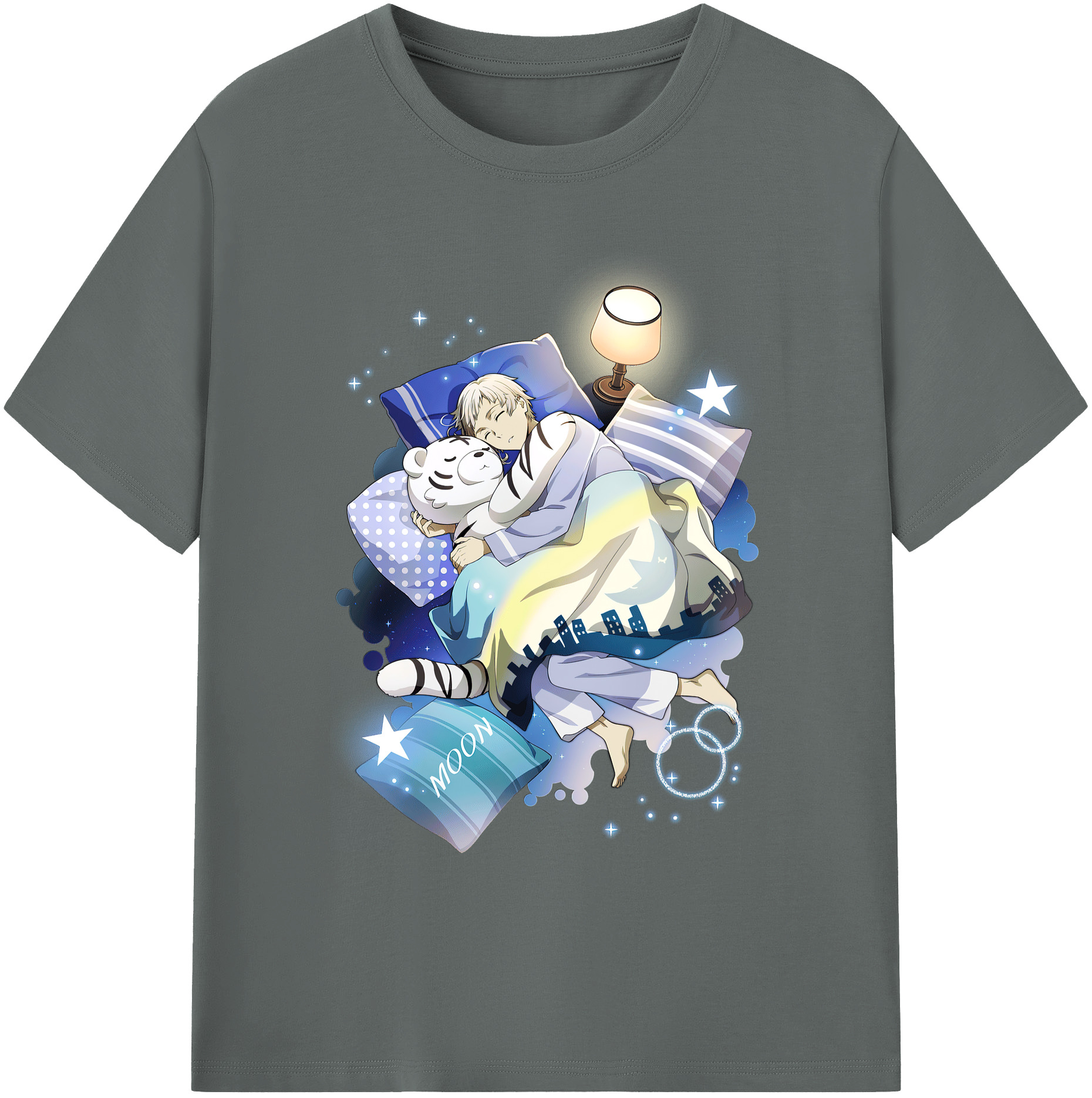 文豪ストレイドッグス Bungo Stray Dogs 綿100％ メンズ半袖Tシャツ｜肌触りやわらか＆通気性